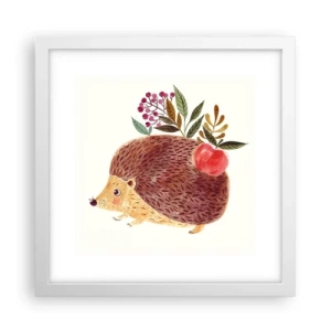 Poster in einem weißen Rahmen - Und dann magst du mich schon - 30x30 cm