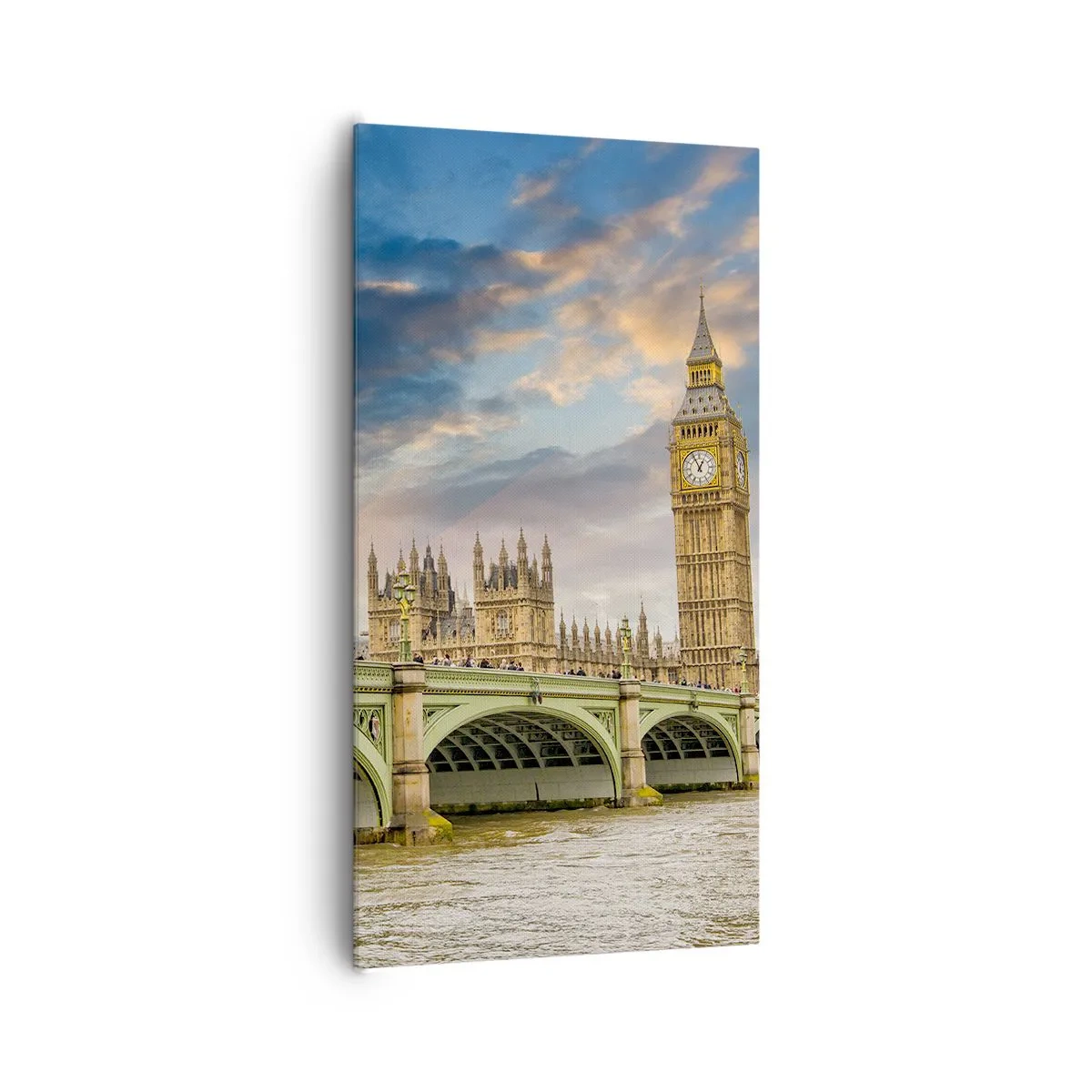 Bild auf Leinwand - Leinwandbild - Im Imperium ist die Zeit stehen geblieben - 65x120 cm