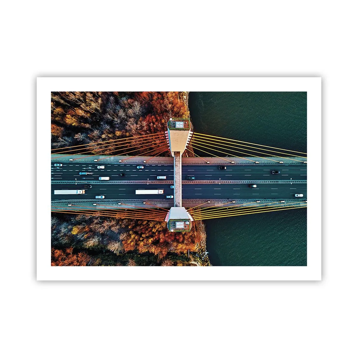 Poster - Jenseits der Gewässer, jenseits der Wälder - 70x50 cm