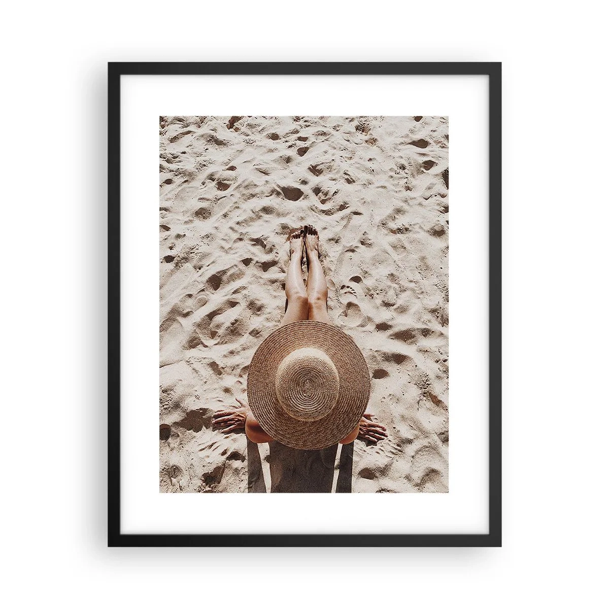 Poster in einem schwarzem Rahmen - Traumzeit - 40x50 cm