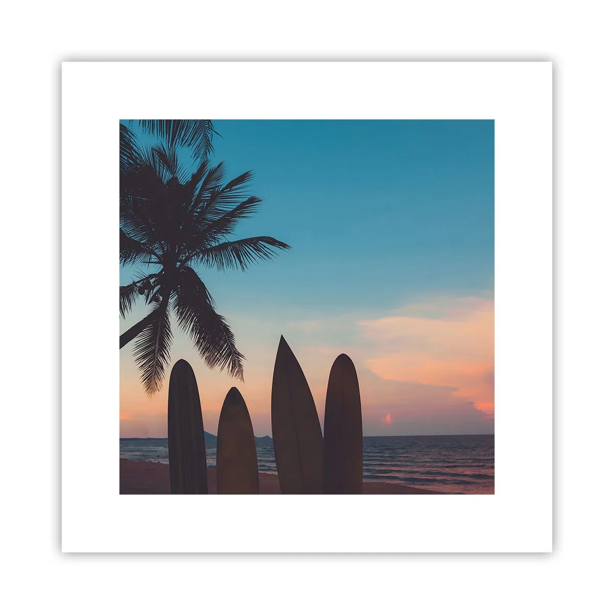 Poster - Morgen wird es auch lustig - 30x30 cm