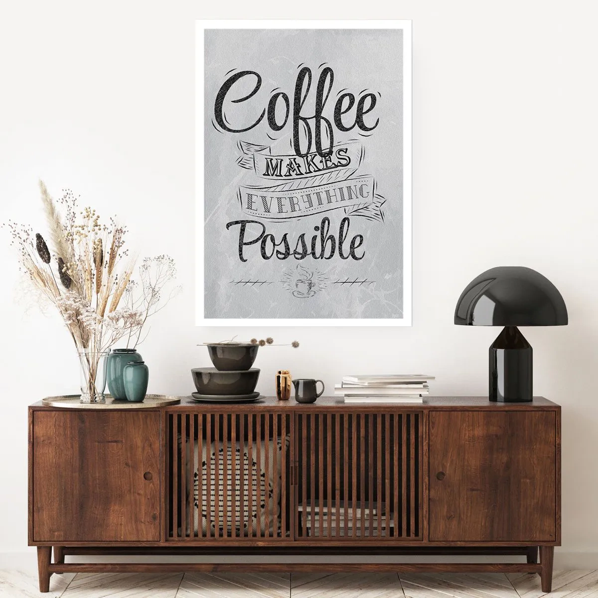 Poster - Wie kann man Kaffee nicht lieben? - 30x40 cm