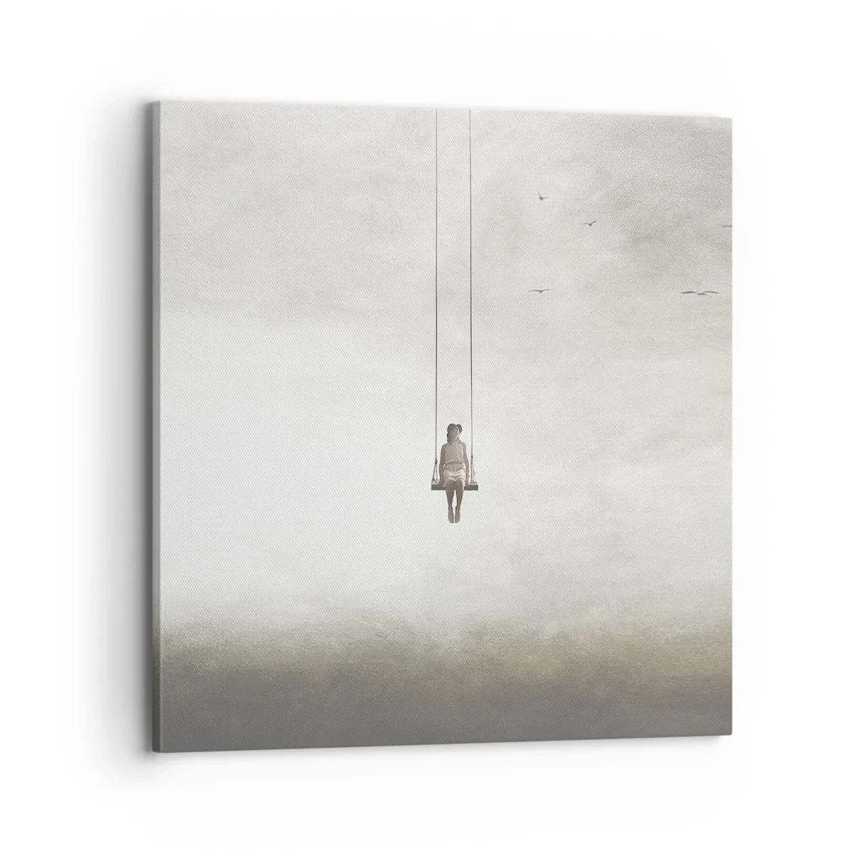 Bild auf Leinwand - Leinwandbild - Ein Kind in uns - 70x70 cm