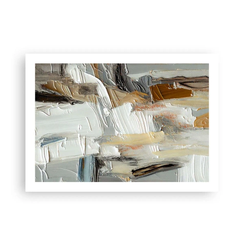 Poster - Bunte Schichten - 70x50 cm