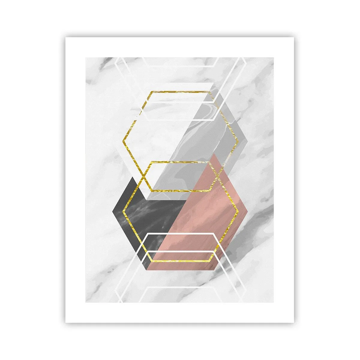 Poster - Kettenkomposition - 40x50 cm