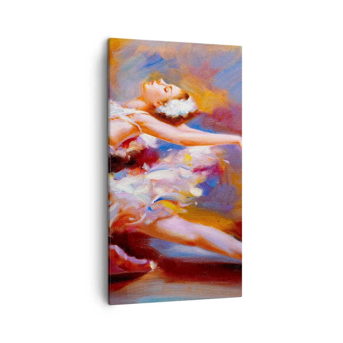Bild auf Leinwand - Leinwandbild - Schwan Gnade - 45x80 cm