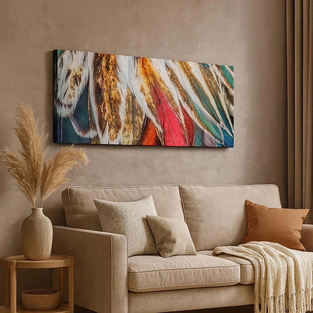 Bild auf Leinwand - Leinwandbild - Geheimnisse des Fliegens - 30x30 cm