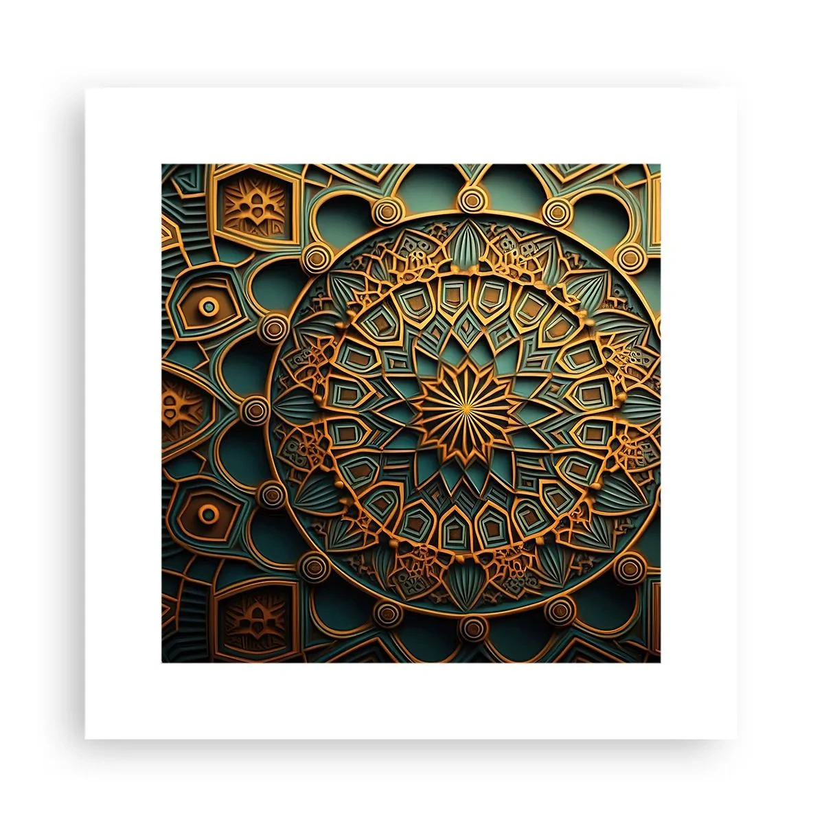 Poster - In arabischer Atmosphäre - 30x30 cm