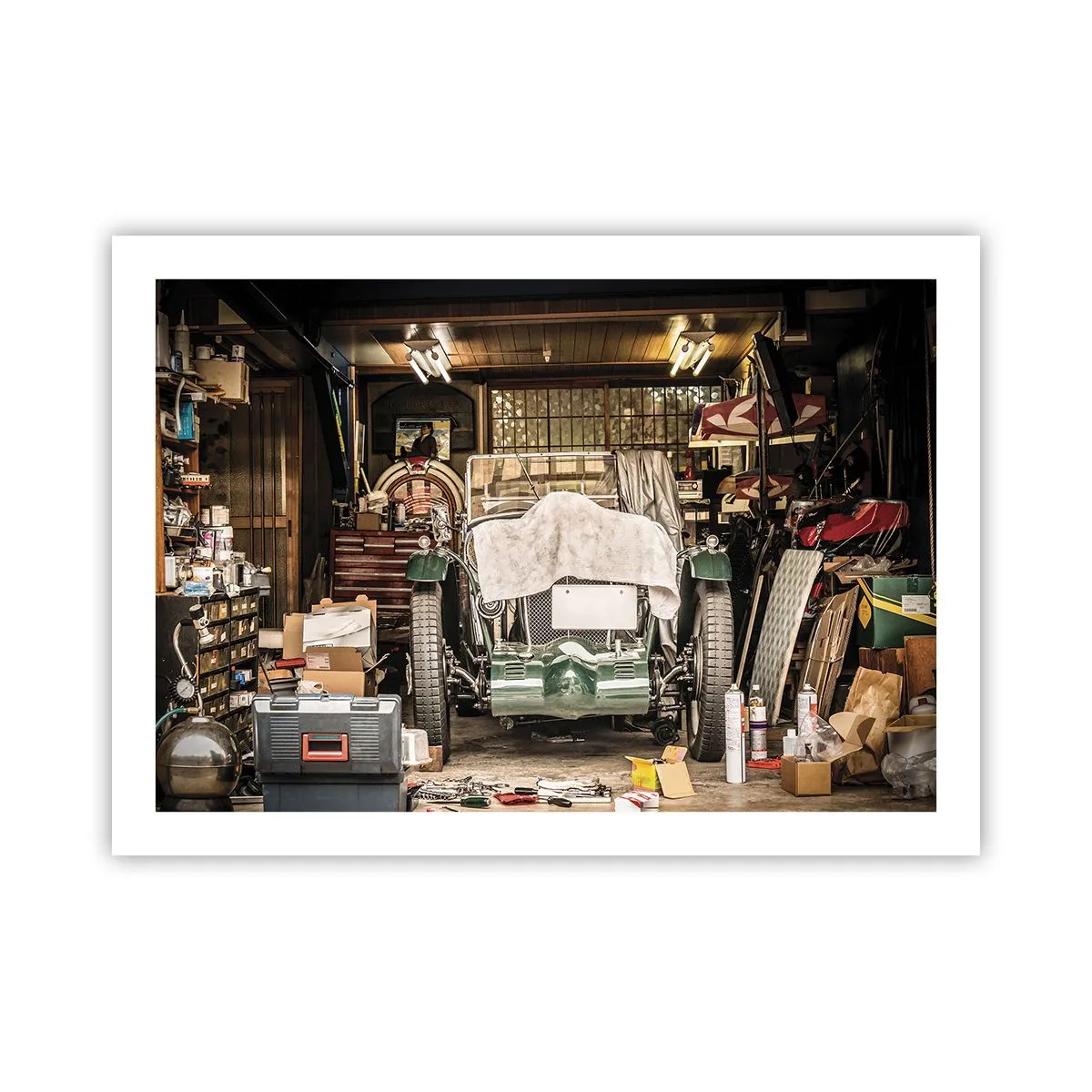 Poster - Zurück in die Vergangenheit - 70x50 cm