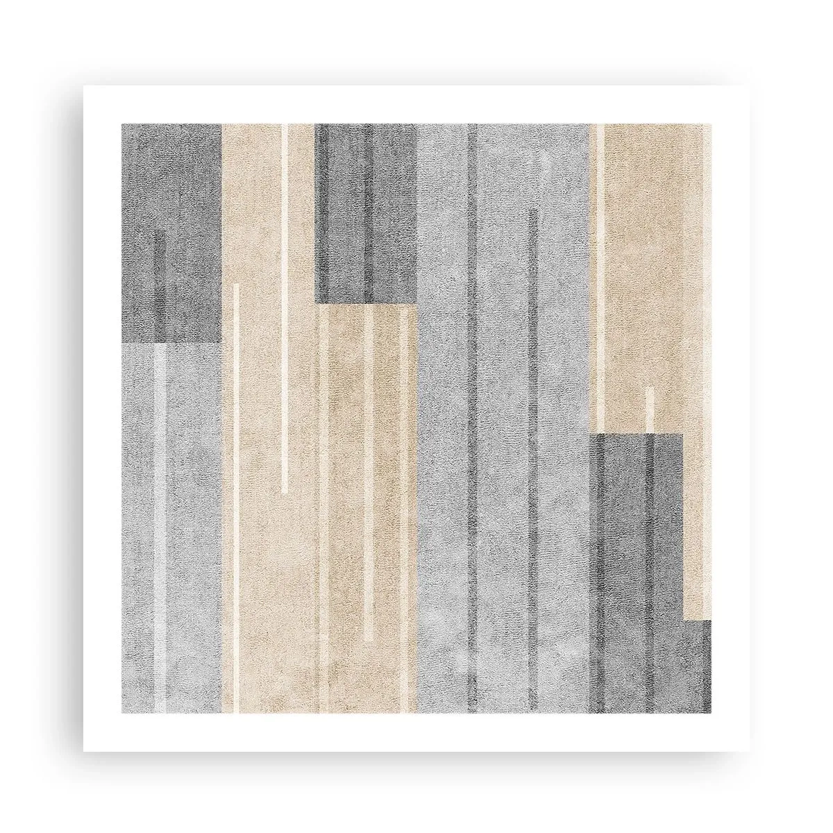 Poster - Komposition: Vertikal halten - 60x60 cm