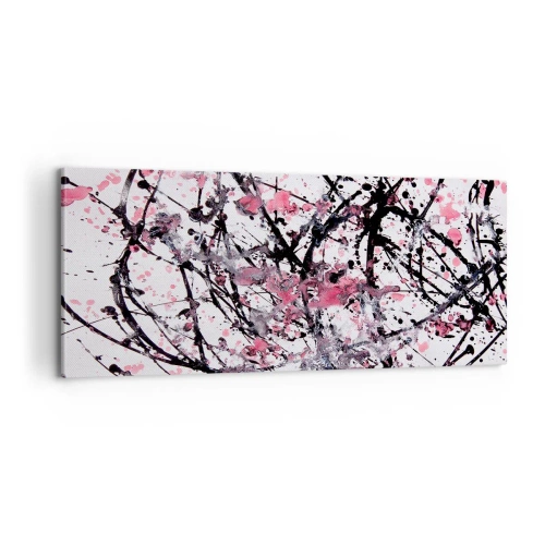 Bild auf Leinwand - Leinwandbild - Die Flüchtigkeit des Lebens - 100x40 cm