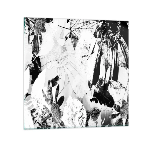 Glasbild - Bild auf glas - Herbst negativ - 50x50 cm