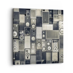 Bild auf Leinwand - Leinwandbild - Und es ist alles in Ordnung - 40x40 cm