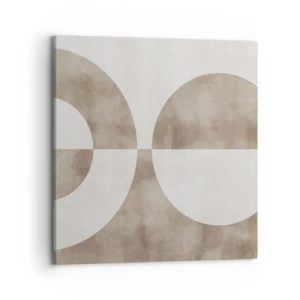 Bild auf Leinwand - Leinwandbild - Ähnlichkeiten und Unterschiede - 70x70 cm