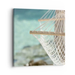 Bild auf Leinwand - Leinwandbild - Zeit zum Entspannen - 40x40 cm