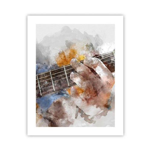 Poster - Poesie zwischen den Saiten - 40x50 cm