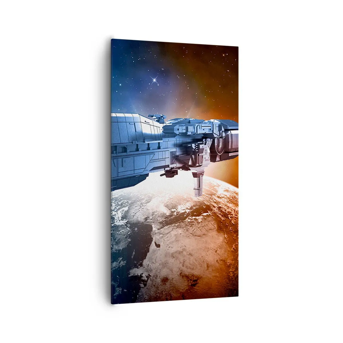Bild auf Leinwand - Leinwandbild - Ein aufmerksamer Beobachter - 65x120 cm