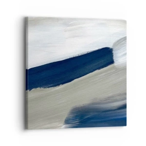 Bild auf Leinwand - Leinwandbild - Begegnung mit dem Weißsein - 30x30 cm