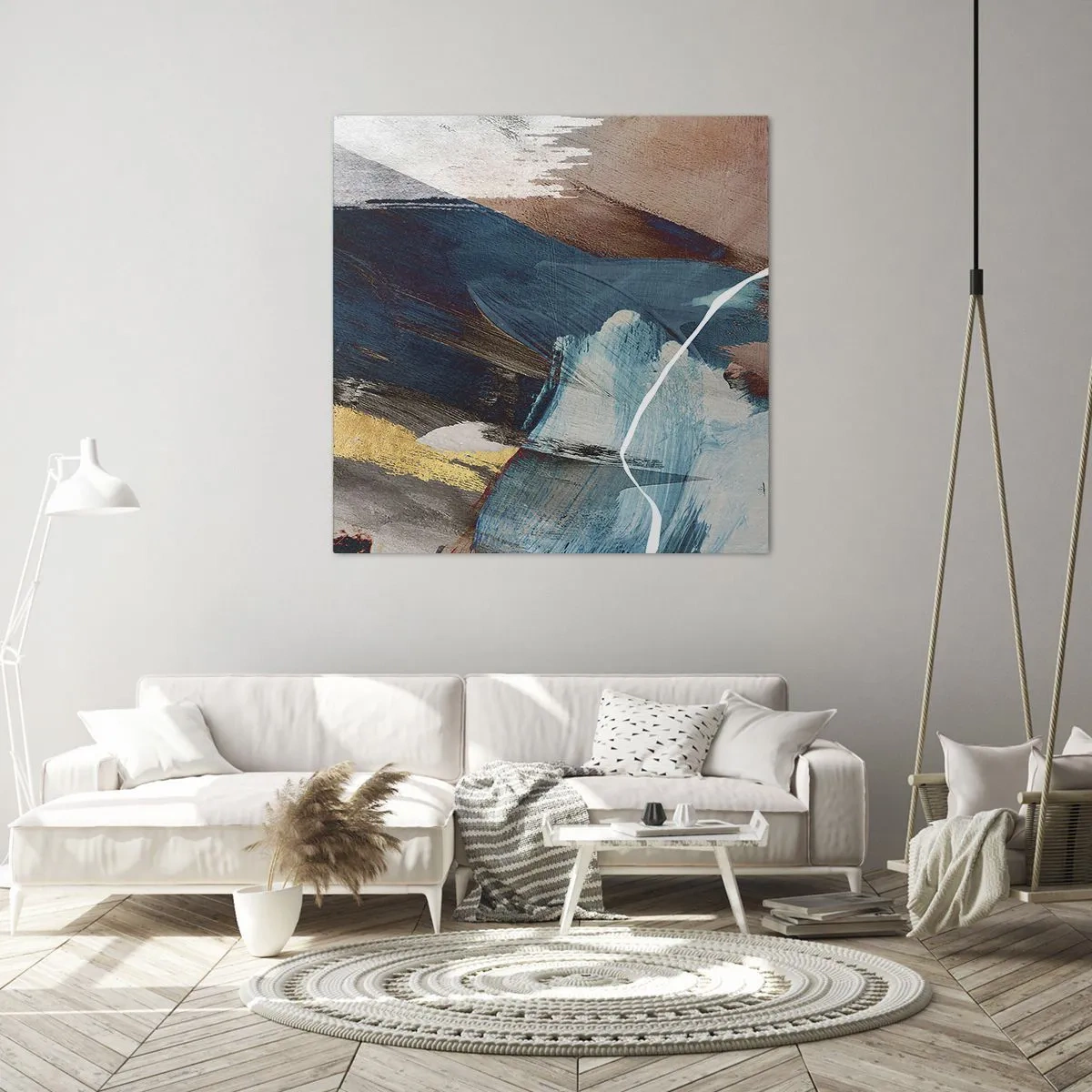 Bild auf Leinwand - Leinwandbild - Großzügig und mit Energie - 70x70 cm