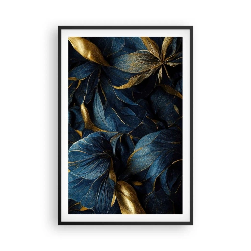 Poster in einem schwarzem Rahmen - Mit Gold gefüttert - 61x91 cm