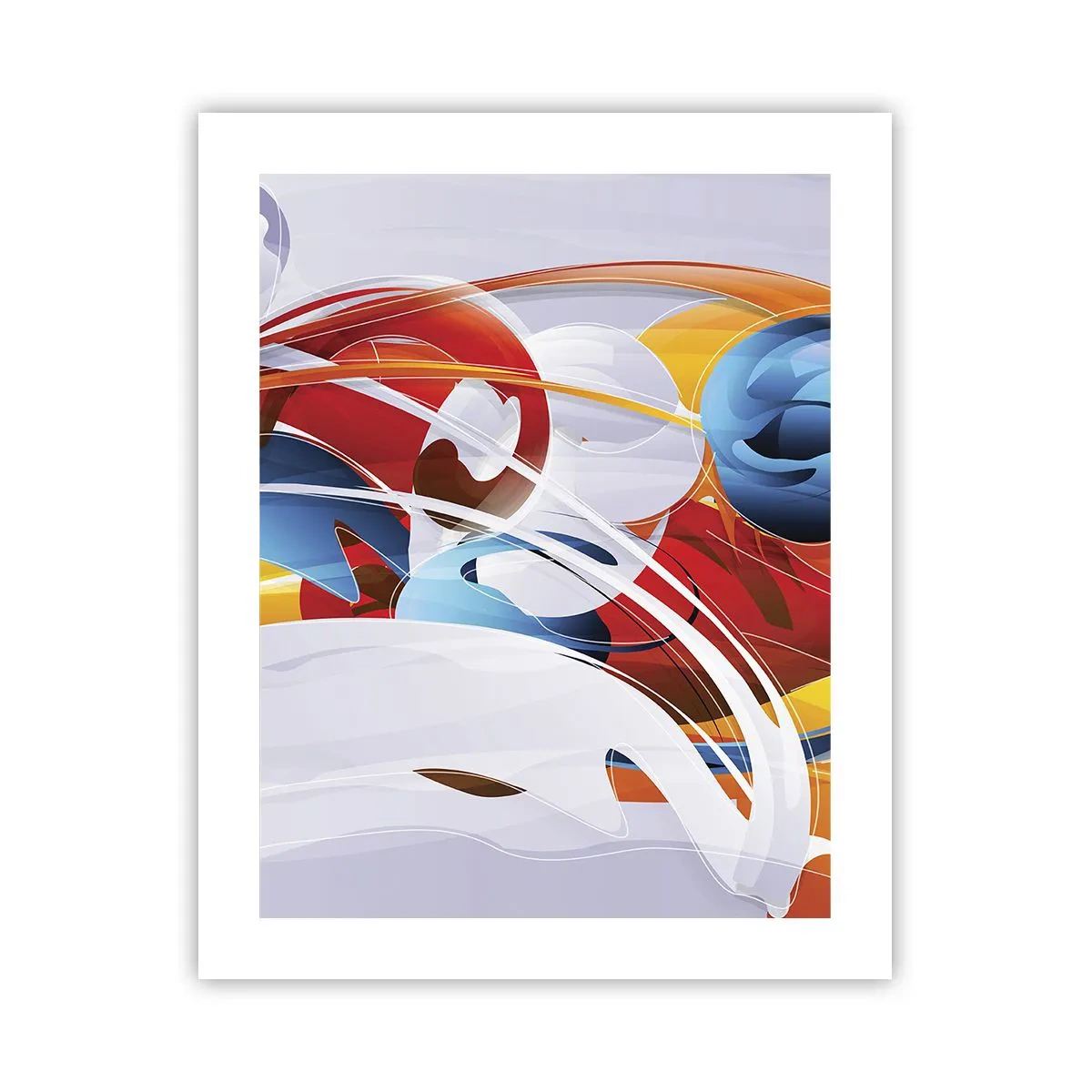 Poster - Der Tanz der Elemente - 40x50 cm