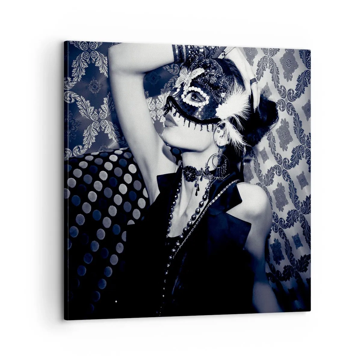 Bild auf Leinwand - Leinwandbild - Dekorationen, Ornamente, Muster ... - 60x60 cm