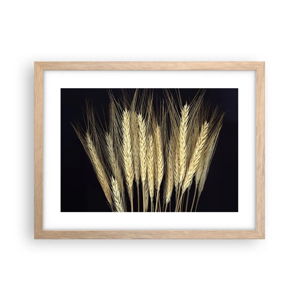 Poster in einem Rahmen aus heller Eiche - Rustikale Magie - 40x30 cm