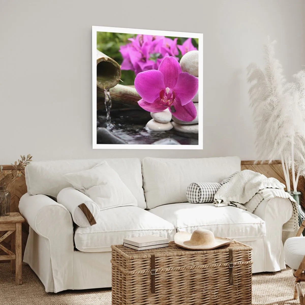 Poster - Du ruhst dich schon aus - 30x30 cm