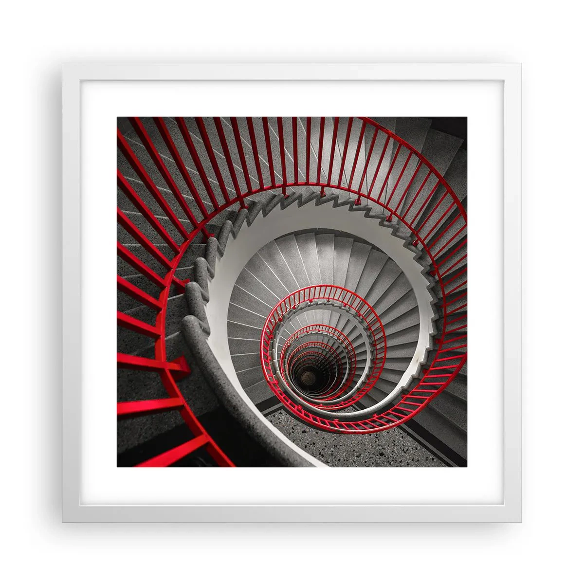 Poster in einem weißen Rahmen - Architekturspaß - 40x40 cm