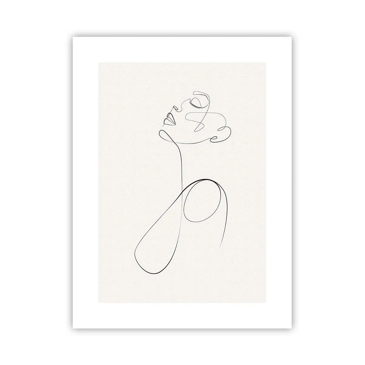 Poster - Versunken in Träumen - 30x40 cm