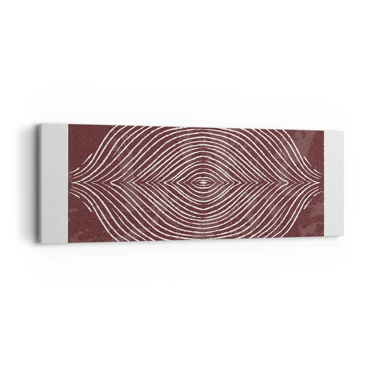 Bild auf Leinwand - Leinwandbild - Der Raum spricht - 90x30 cm