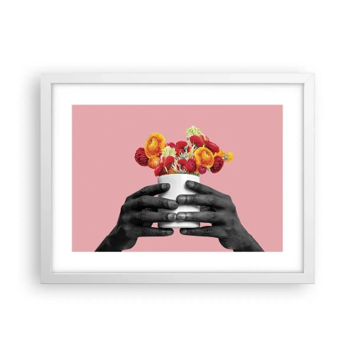 Poster in einem weißen Rahmen - Die Apotheose des Lebens - 40x30 cm