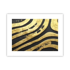 Poster - Alles fließt - 40x30 cm