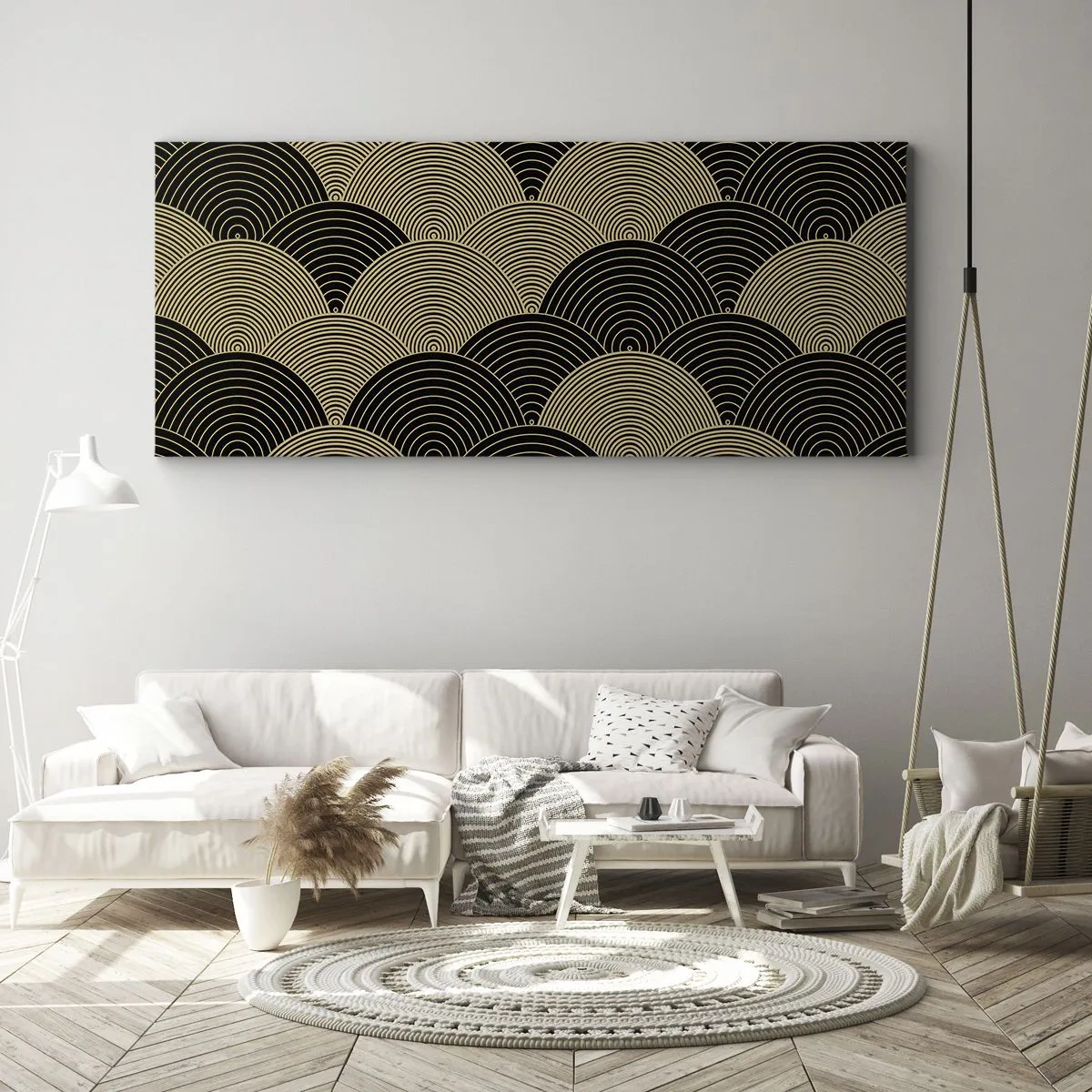 Bild auf Leinwand - Leinwandbild - Einheit in der Vielfalt - 100x40 cm