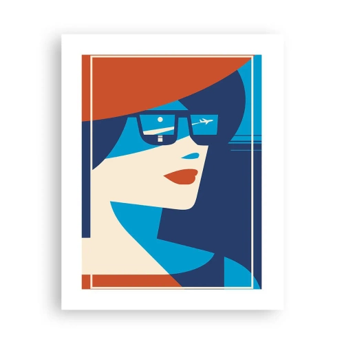 Poster - Urlaubsreise - 40x50 cm