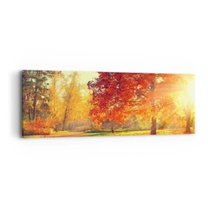 Bild auf Leinwand - Leinwandbild - Unhöflich ist schön - 90x30 cm