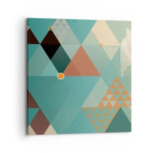 Bild auf Leinwand - Leinwandbild - Einheit der Vielheit, Vielheit der Einheit - 70x70 cm