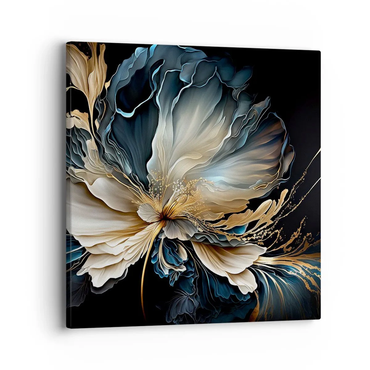 Bild auf Leinwand - Leinwandbild - Märchenhafte Farnblume - 40x40 cm