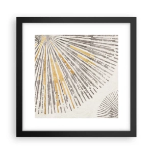 Poster in einem schwarzem Rahmen - Schönheit des Strahls - 30x30 cm