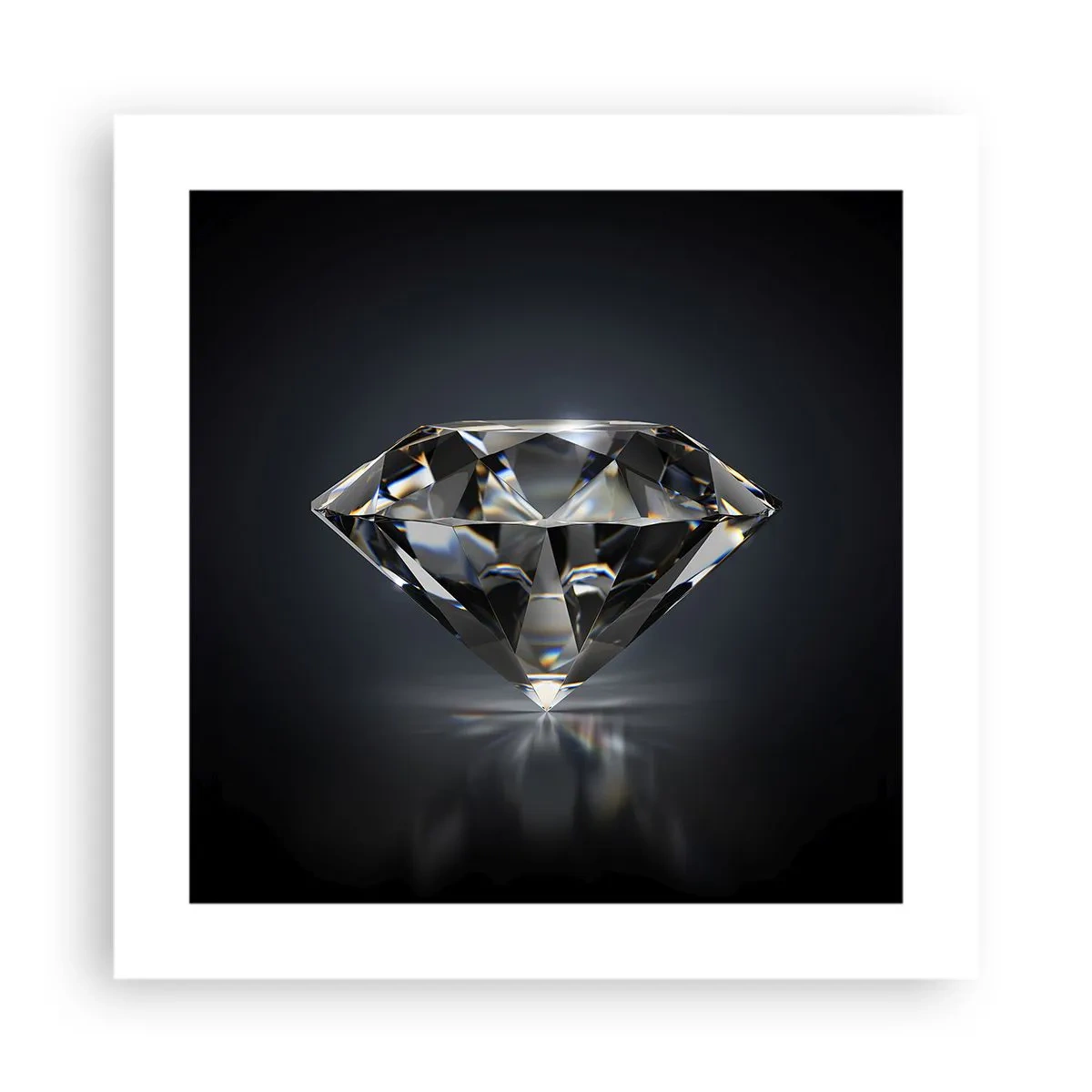 Poster - Beste Freundin - 40x40 cm