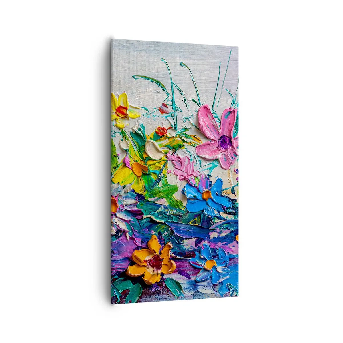 Bild auf Leinwand - Leinwandbild - Überhaupt kein Stillleben - 65x120 cm