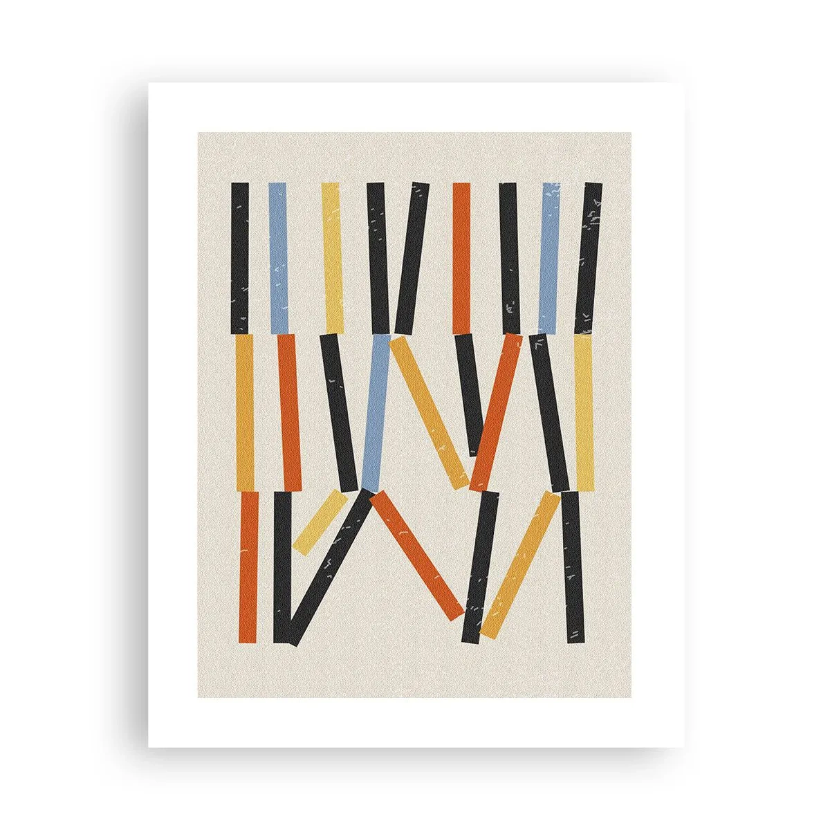 Poster - Komposition auf der Ebene - 40x50 cm