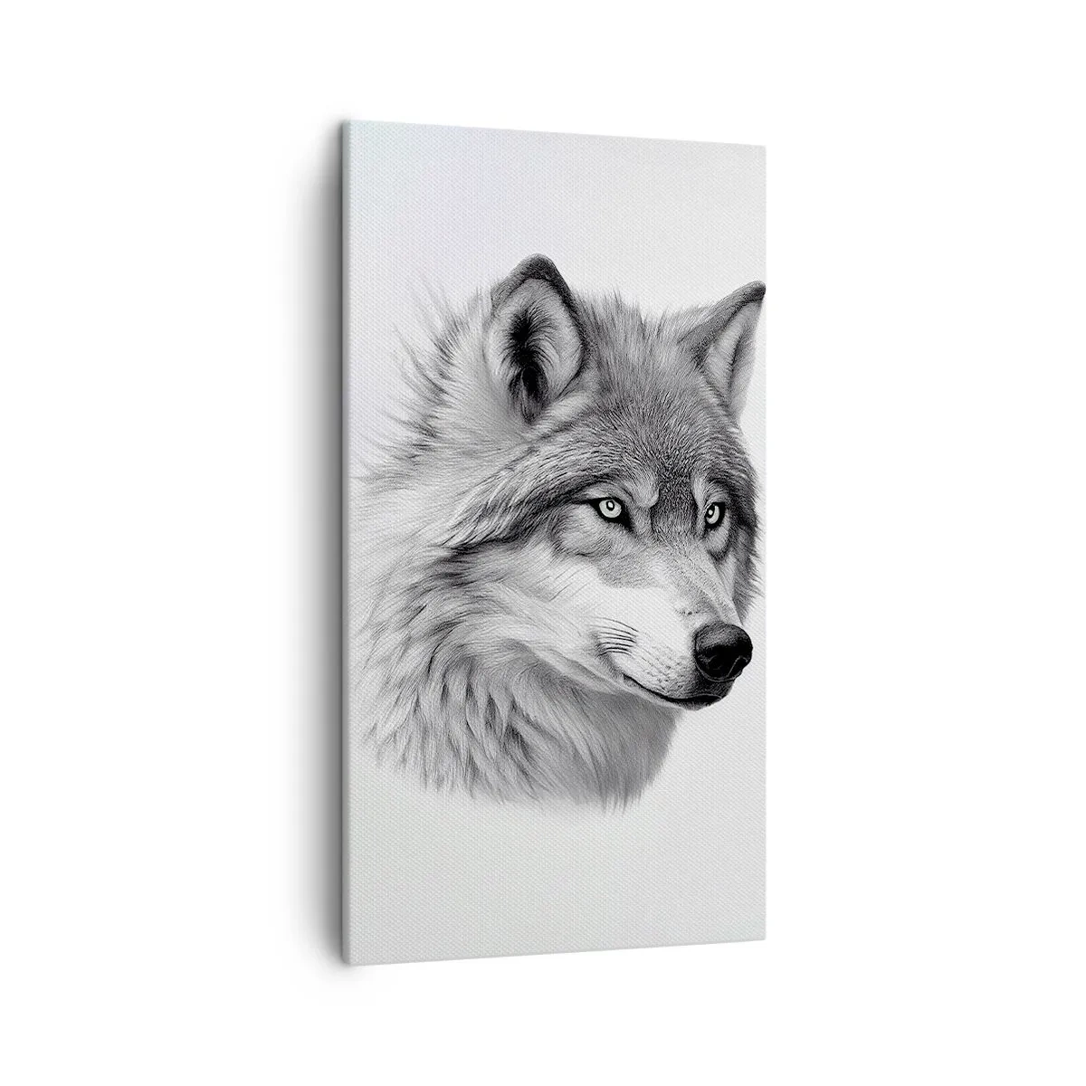 Bild auf Leinwand - Leinwandbild - Alpha – ohne Zweifel - 45x80 cm