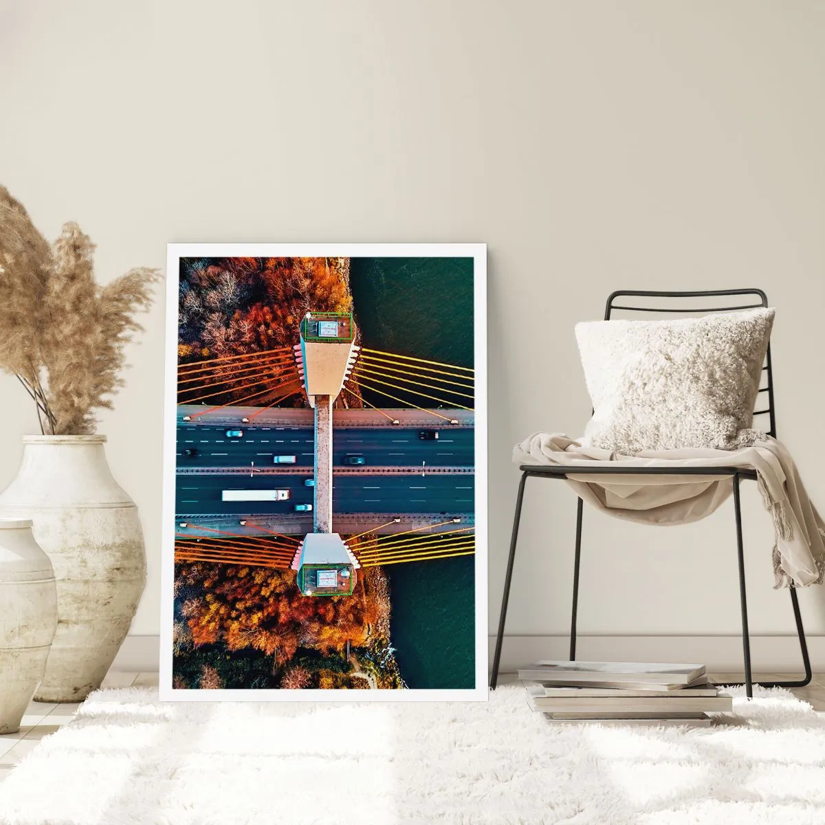 Poster - Jenseits der Gewässer, jenseits der Wälder - 61x91 cm