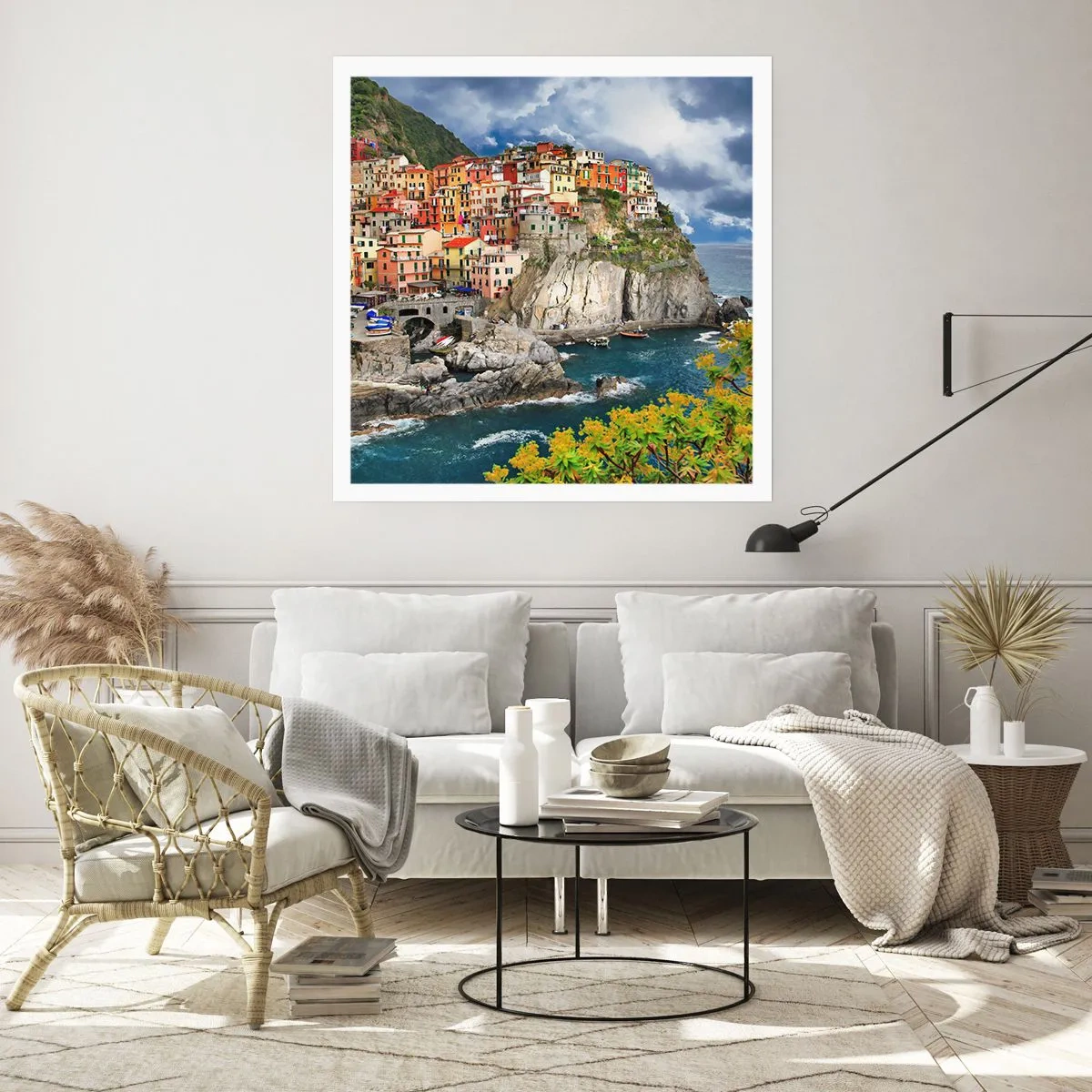 Poster - Eine Gruppe umarmt die Felsen - 40x40 cm