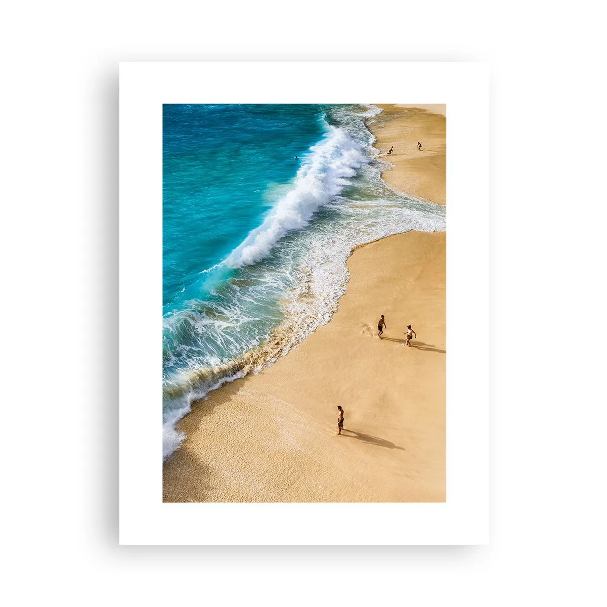 Poster - Und dann die Sonne, der Strand… - 30x40 cm