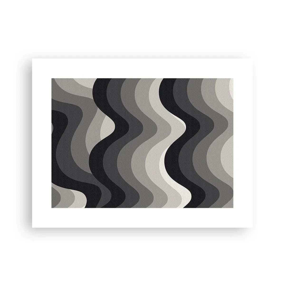 Poster - Eine Welle nach der anderen - 40x30 cm