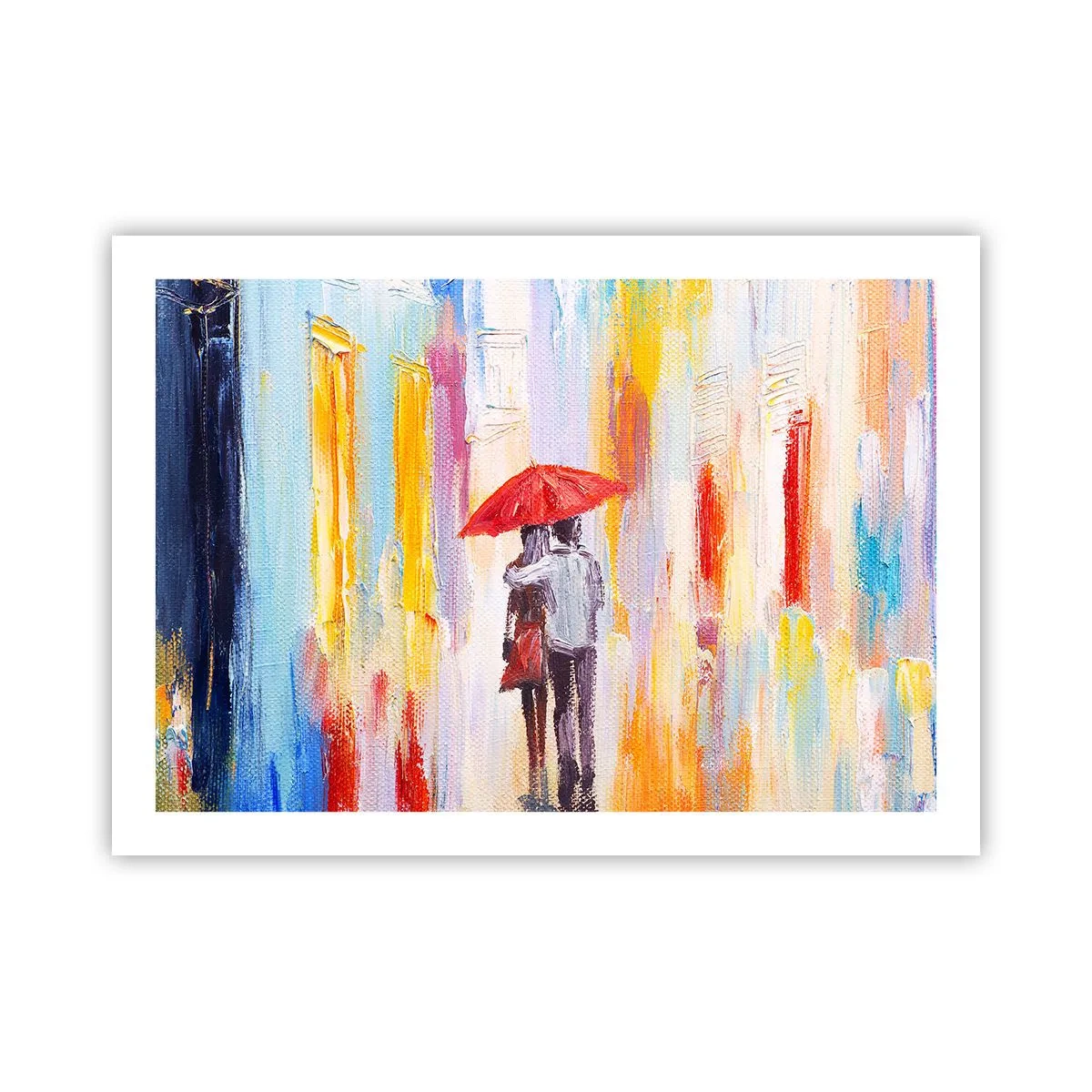 Poster - Lass es weiter regnen - 70x50 cm