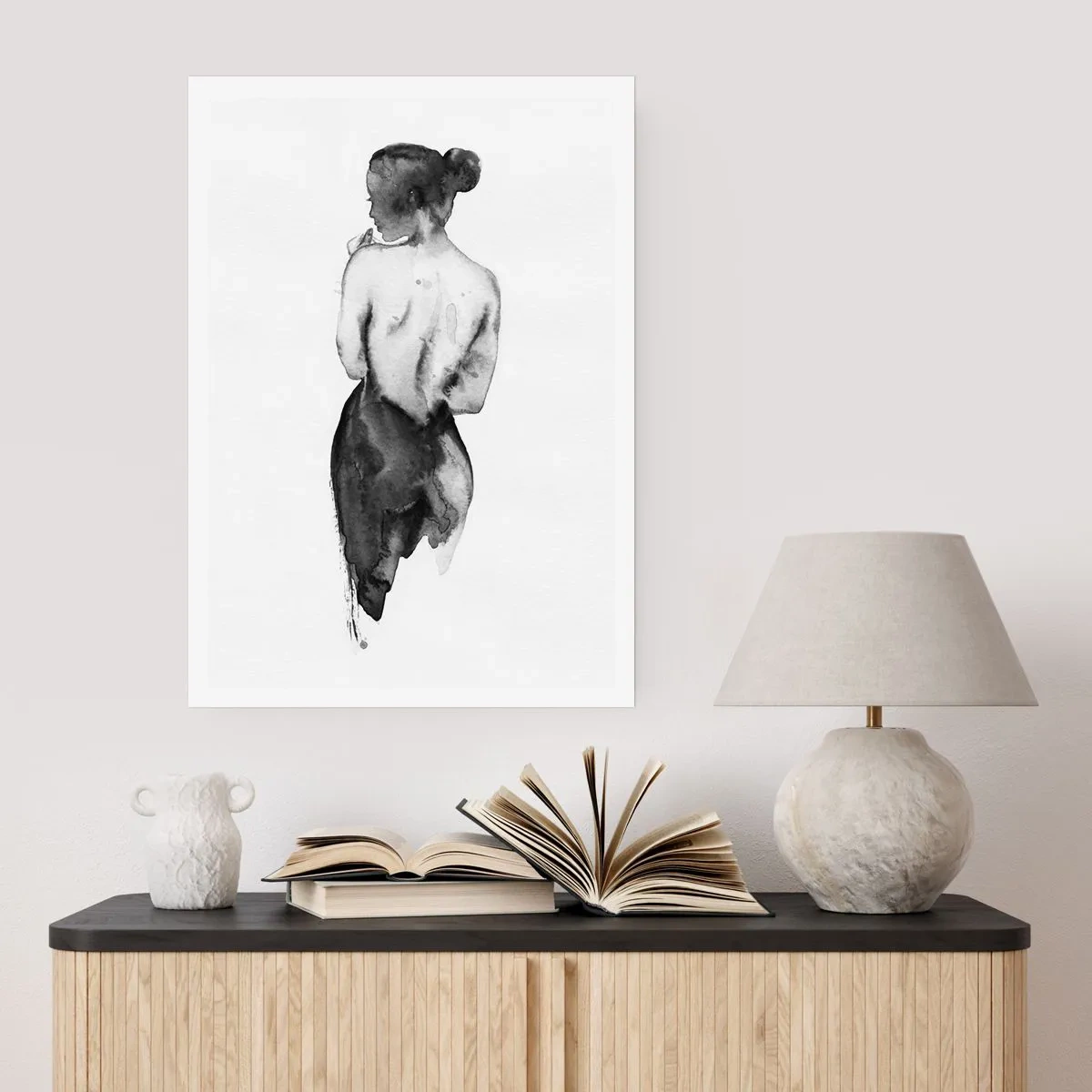 Poster - Bei ihr verschwindet die Welt - 70x100 cm