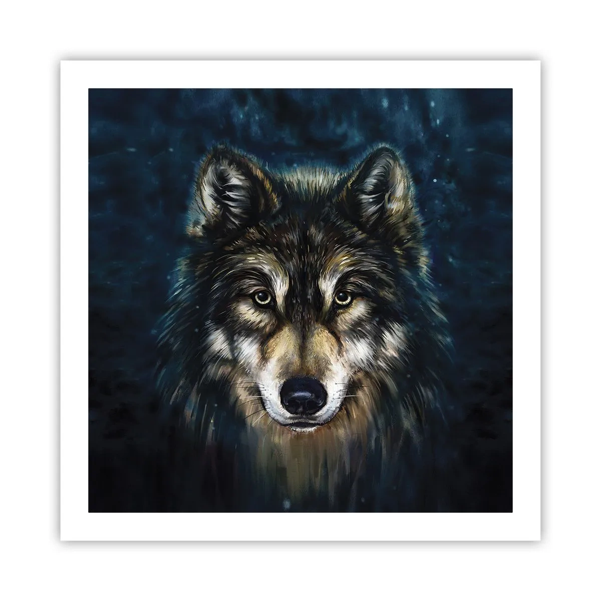 Poster - Alpha? Und Omega - 60x60 cm